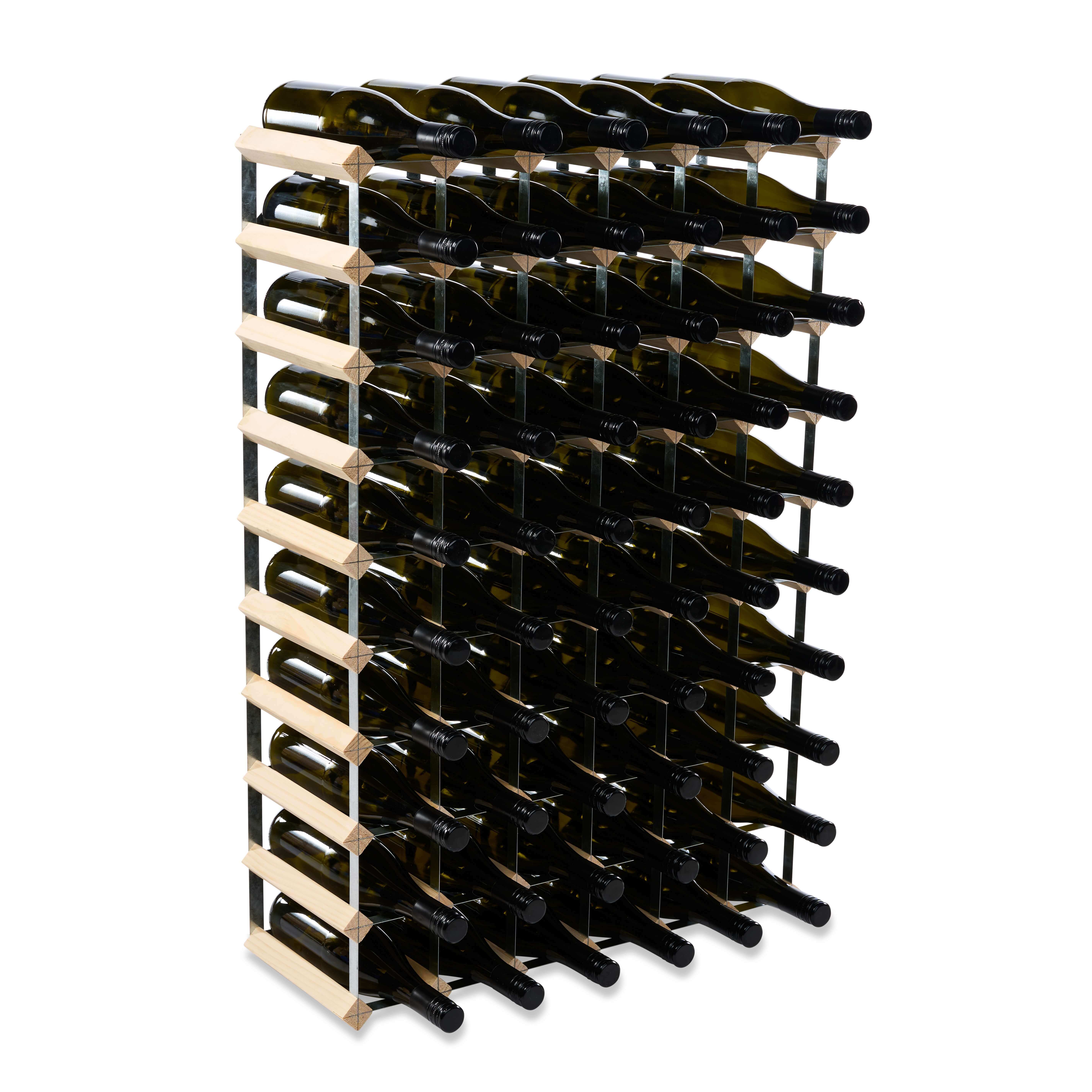 Vino Vita vinreol - Fyrretræ - 60 flasker