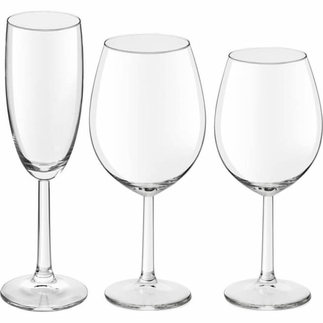 Royal Leerdam vinglas og champagneglas (18 stk)