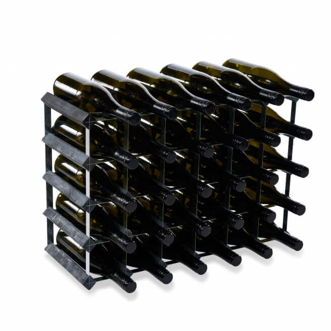 Vino Vita - sortlakeret fyrretræ - 30 flasker