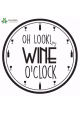Wine O'clock-wallsticker